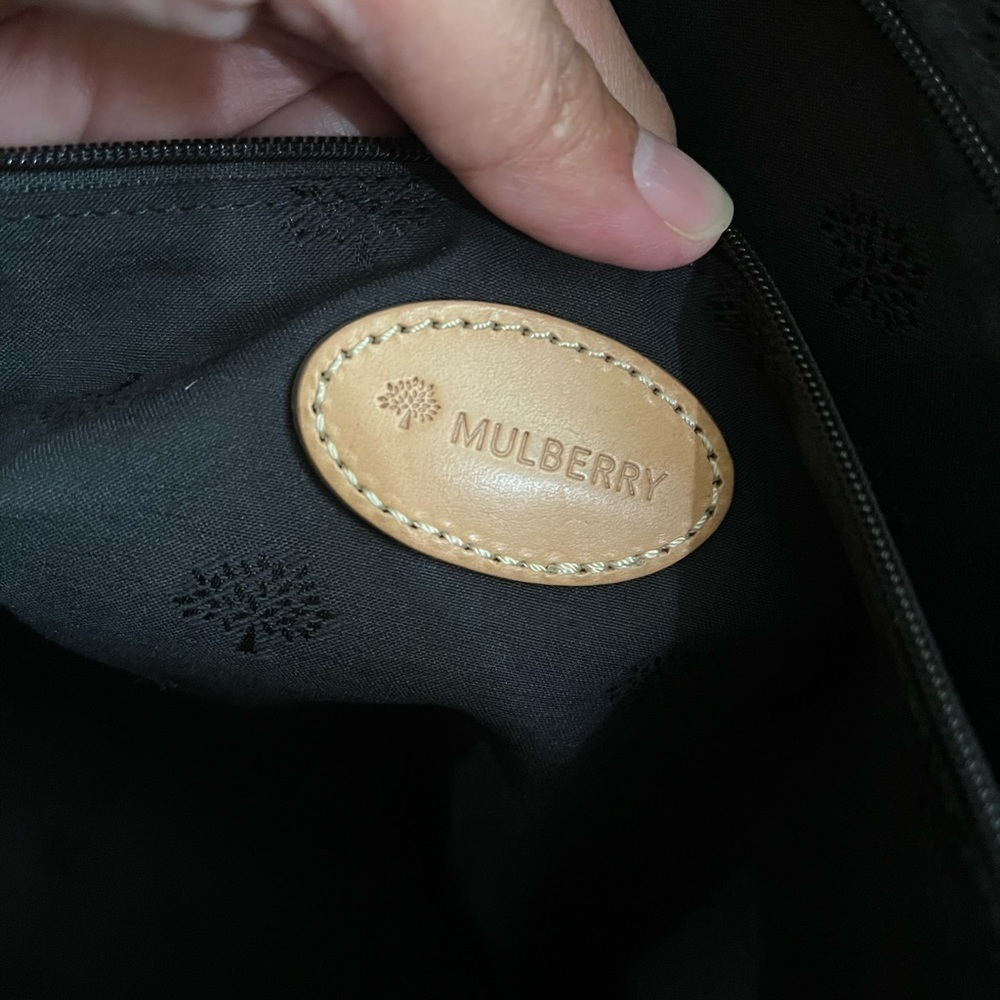 MULBERRY LEOPARD SCOTCHGRAIN TOTE - Picture 12 of 16